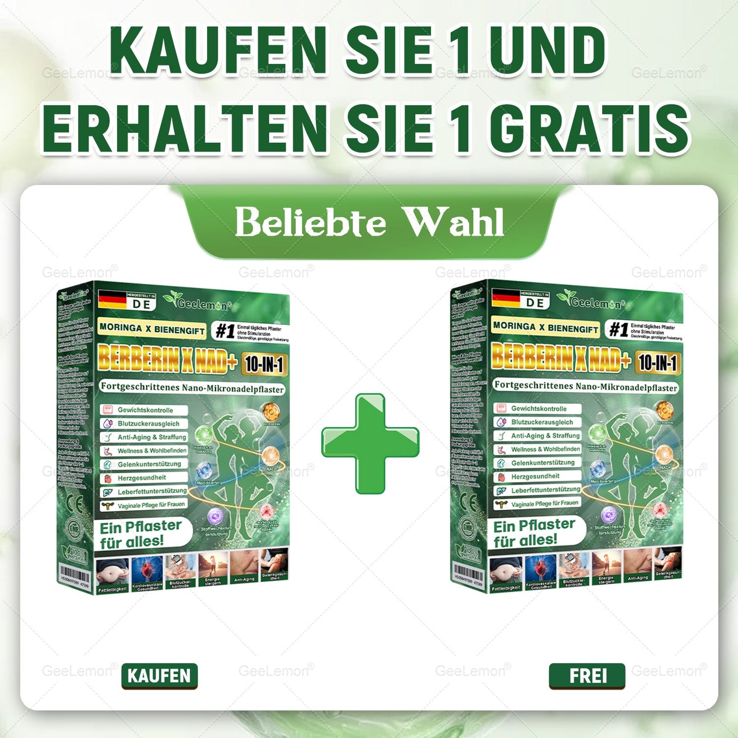 GeeLemon® hat eine exklusive Upgrade-Überraschung für Sie! Sie haben bereits ein tolles Angebot – jetzt warten noch mehr Vorteile auf Sie: Sparen Sie 50 % auf Ihre nächste Bestellung!