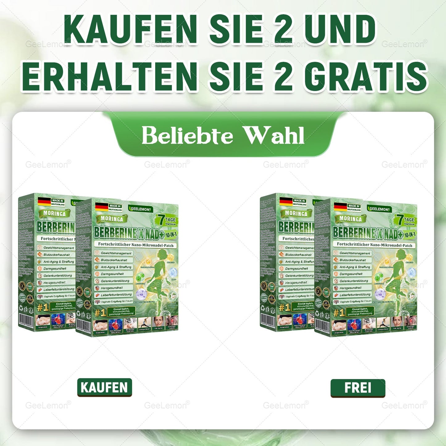 👩‍⚕️Offizieller deutscher Shop 🇩🇪 | Geelemon® Advanced Nano System einmal täglich pflege